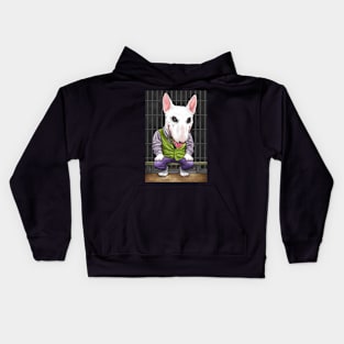 Psycho Bull Terrier Kids Hoodie